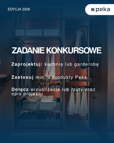PEKA zaprasza architekt&oacute;w do rywalizacji. W konkursie liczy się funkcjonalność i perfekcyjna organizacja przestrzeni